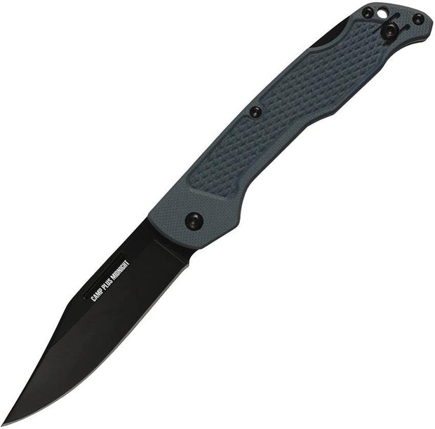 Ontario Camp Plus EDC Lockback 4315GREYTC by Ontario
