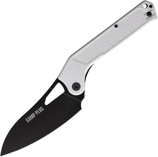 Ontario Camp Plus EDC Linerlock Wht MED KNIFE OD WHITE by Ontario