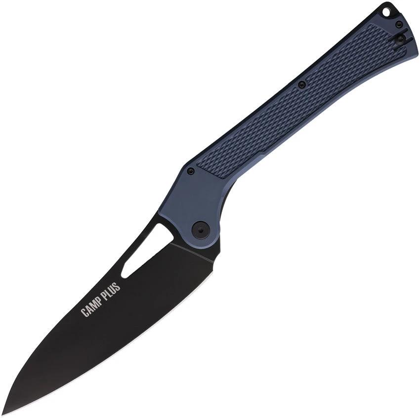 Ontario Camp Plus EDC Linerlock Gry LARGE KNIFE OD GREY by Ontario