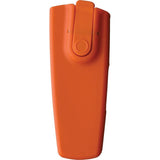 Ontario Dive Knife 6140 MagnaCut With Partially Serrated Chisel Tip Full Tang Orange G10 Handle For Divers by Ontario