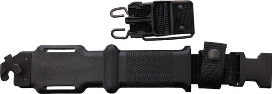 Ontario M9 Combat Knife - Rugged Fixed Blade Tactical Survival Tool With 7 Inch Zinc Phosphate Blade And Dual Sheaths by Ontario