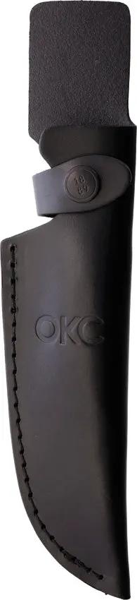 Ontario Black Bird ML5 Blue Micarta Knife - 5in Satin Blade, Full Tang Outdoor EDC Gear by Ontario