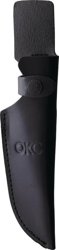 Ontario Black Bird ML5 Knife With 5 Inch 420HC Blade Full Tang Multicolor Micarta Handle Leather Sheath Outdoor Ready by Ontario