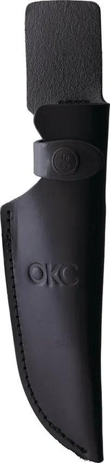 Ontario Black Bird ML5 Knife With 5 Inch 420HC Blade Full Tang Multicolor Micarta Handle Leather Sheath Outdoor Ready by Ontario