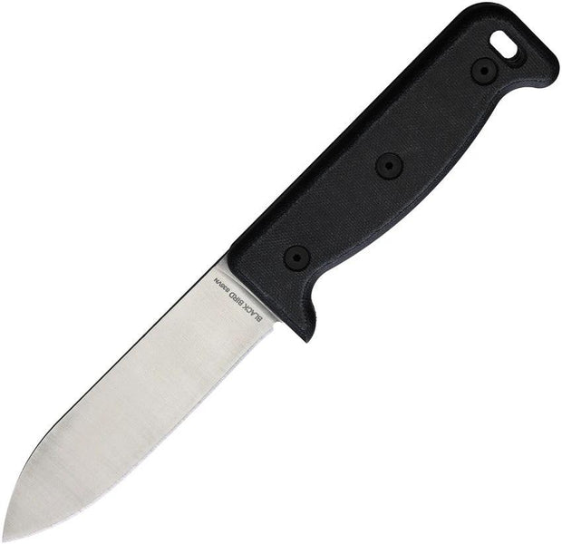 Ontario Black Bird Knife S35VN Full Tang 5in Satin Blade Tan Micarta Handle with MOLLE Sheath for Outdoor Survivalists by Ontario
