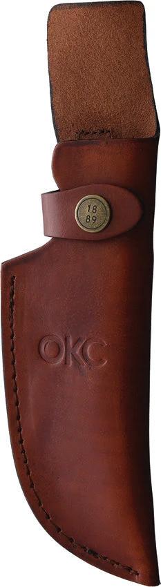 Ontario ADK Keene Valley Hunter Knife 9.5 Inch Satin 420HC Full Tang Micarta Rugged With Belt Sheath For Outdoors by Ontario