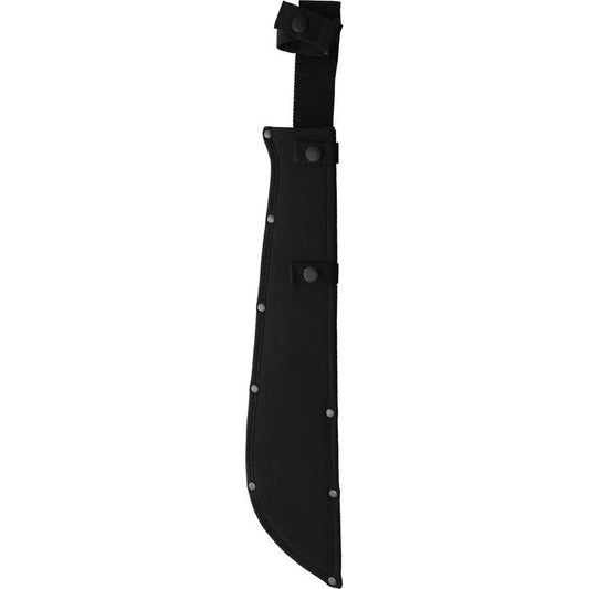 Ontario Bushcraft Machete 16 Inch Full Tang Canvas Micarta Handle - Rugged Nylon Sheath Included by Ontario
