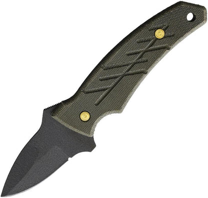Ontario Nona Fixed Blade Knife Micarta Full Tang Outdoor by Ontario
