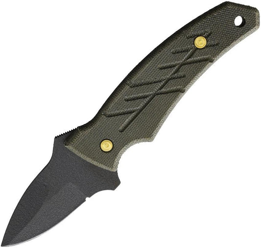 Ontario Nona Fixed Blade Knife Micarta Full Tang Outdoor by Ontario