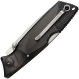 Ontario Lockback Ice Series 8798SMK - Compact EDC Knife With 2.63 Inch Satin Blade For Outdoor Use by Ontario