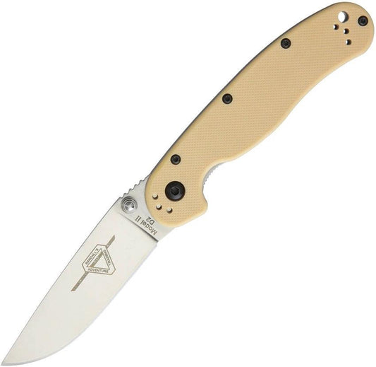 Ontario RAT II Linerlock Desert Tan D2 8828DT by Ontario