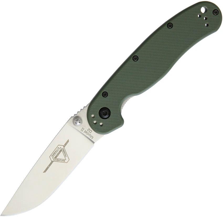 Ontario RAT II Linerlock OD Green 8828OD by Ontario