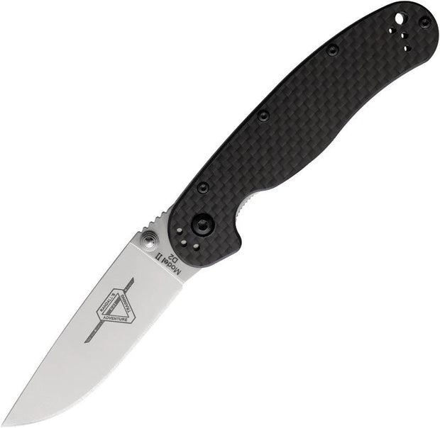 Ontario RAT II Linerlock D2 CF 8832 by Ontario