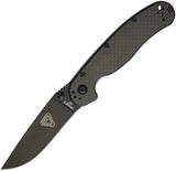 Ontario Rat II Linerlock Folding Knife D2 Tool Steel With Carbon Fiber Handle For EDC Enthusiasts by Ontario