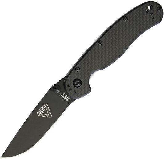 Ontario RAT II Linerlock CF 8838 Carbon Fiber Handle EDC Tactical Knife For Everyday Carry by Ontario