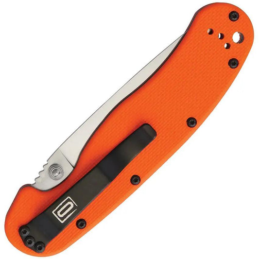 Ontario RAT IA SP Linerlock Assisted Opening Orange EDC Pocket Knife - Quick Deploy One-Handed Access by Ontario
