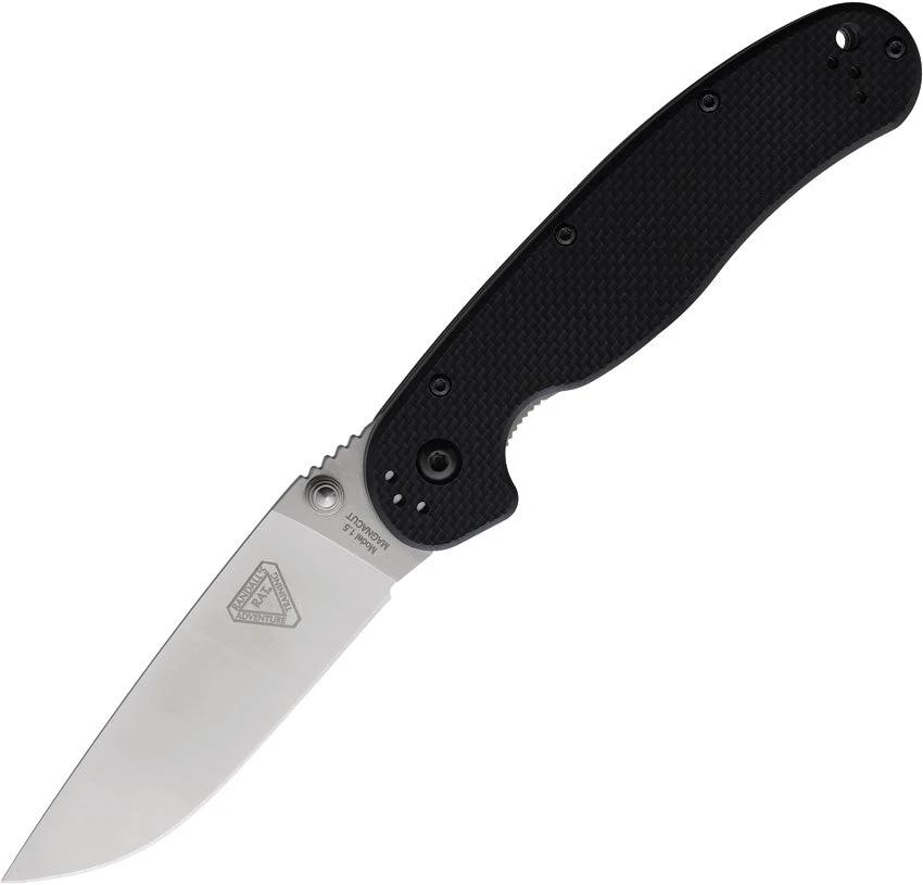 Ontario RAT 1.5 Linerlock Mag Blk G10 ON8880 by Ontario