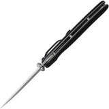 Ontario RAT 1.5 Linerlock MagnaCut Folding Knife - Satin Blade Black G10 Handle EDC Ready by Ontario