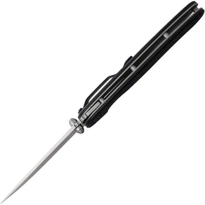 Ontario RAT 1.5 Linerlock MagnaCut Folding Knife - Satin Blade Black G10 Handle EDC Ready by Ontario