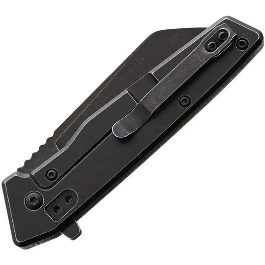 Ontario Besra Framelock 9000 Knife - Rugged EDC Framelock With AUS8 Blade And Titanium Back Handle by Ontario