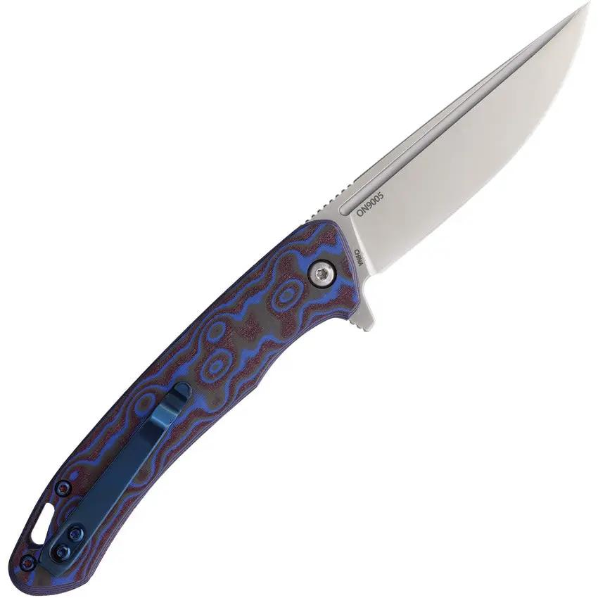 Ontario Outcast Linerlock Tactical Knife - 3.5in Satin D2 Blade, G10 Handle, Extended Tang For EDC Enthusiasts by Ontario