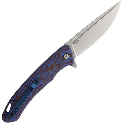 Ontario Outcast Linerlock Tactical Knife - 3.5in Satin D2 Blade, G10 Handle, Extended Tang For EDC Enthusiasts by Ontario