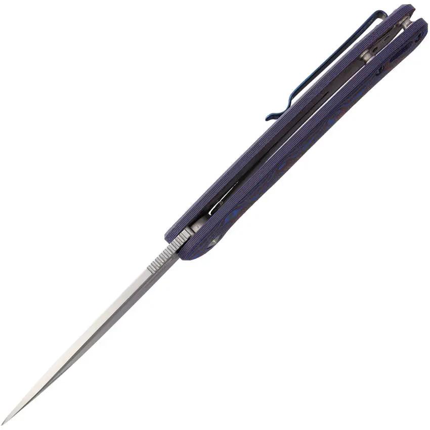 Ontario Outcast Linerlock Tactical Knife - 3.5in Satin D2 Blade, G10 Handle, Extended Tang For EDC Enthusiasts by Ontario