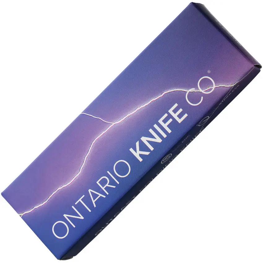 Ontario Outcast Linerlock Tactical Knife - 3.5in Satin D2 Blade, G10 Handle, Extended Tang For EDC Enthusiasts by Ontario