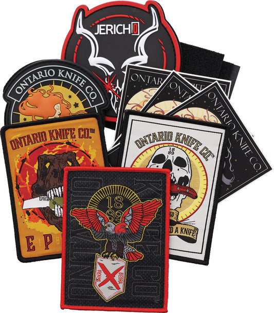 Ontario Patch Assortment Bagged For Diy Crafters And Teachers Vibrant Sticker Sets by Ontario
