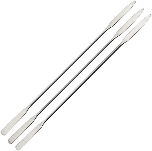 Ontario Micro Spatula Set 3pc 8.5in Stainless Size 12 ONS3090 Multi End For Lab Technicians And Chefs by Ontario