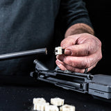 Otis Star Chamber Scraper Tool FG-2715 - Interchangeable Scraper And Felt Pad System For 223 Caliber And 5.56mm Rifles by Otis