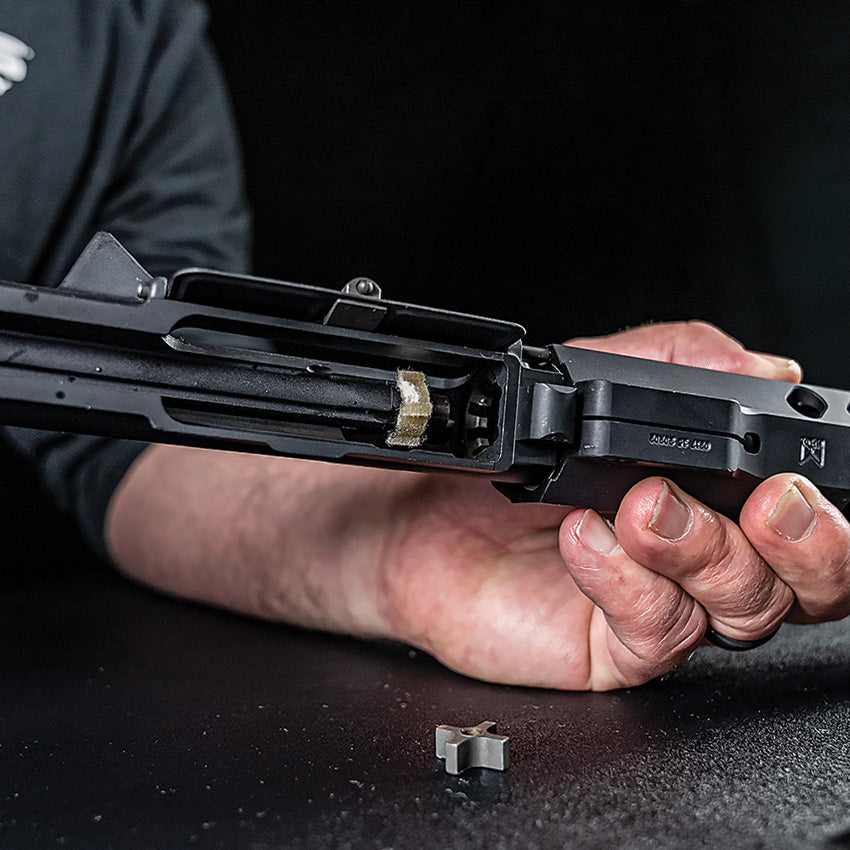 Otis Star Chamber Scraper Tool FG-2715 - Interchangeable Scraper And Felt Pad System For 223 Caliber And 5.56mm Rifles by Otis