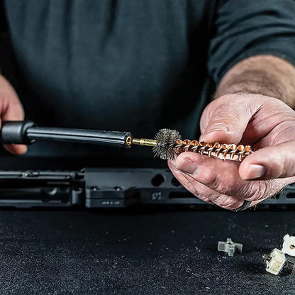 Otis Star Chamber Scraper Tool FG-2715 - Interchangeable Scraper And Felt Pad System For 223 Caliber And 5.56mm Rifles by Otis