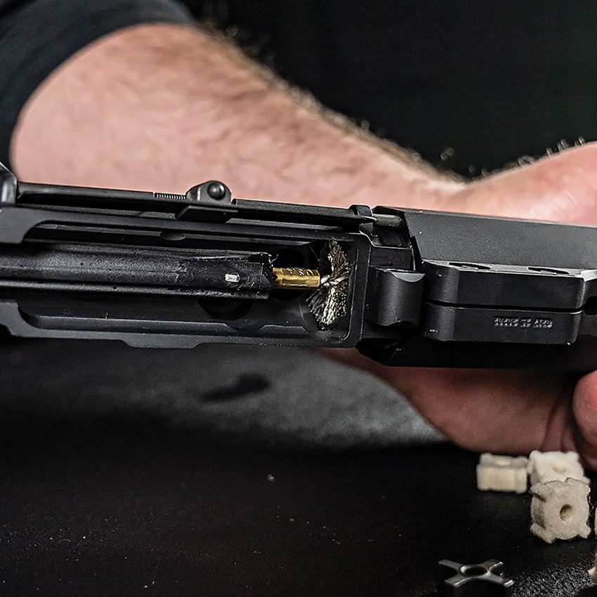 Otis Star Chamber Scraper Tool FG-2715 - Interchangeable Scraper And Felt Pad System For 223 Caliber And 5.56mm Rifles by Otis