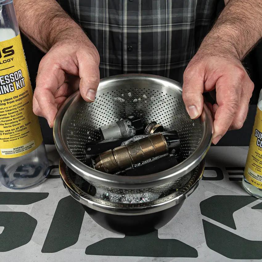 Otis Suppressor Cleaning Fluid IP-916-SCFC - Efficient Carbon Residue Removal For Suppressors by Otis
