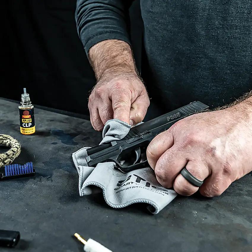 Otis Ripcord Deluxe Kit 9mm/38 All Caliber Field Cleaning With FP-10 Lubricant And Accessories by Otis