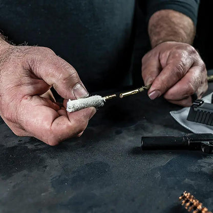 Otis Ripcord Deluxe Kit 9mm/38 All Caliber Field Cleaning With FP-10 Lubricant And Accessories by Otis