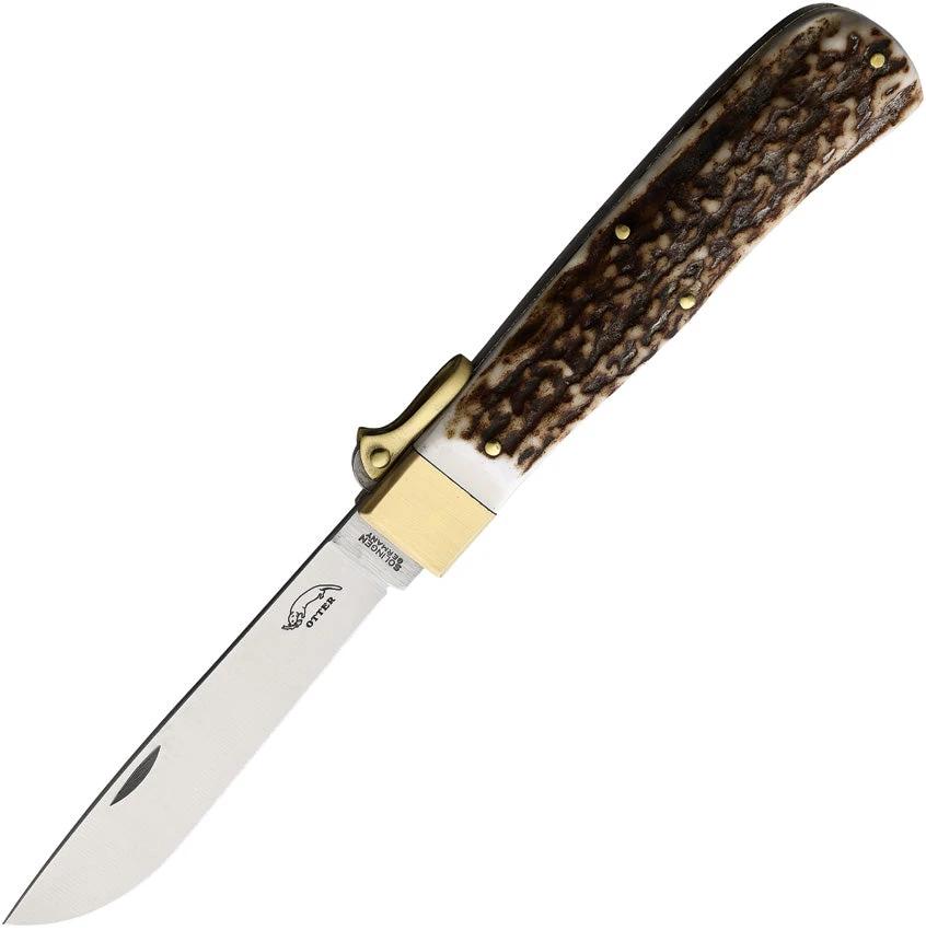 OTTER-Messer Hunting Pocket Knife Stainless 05 R HH by OTTER-Messer