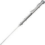 Otter Messer Mercator Clip Knife Lockback With 3.5in Satin Blade Stainless Handle Pocket Clip For EDC Enthusiasts by OTTER-Messer