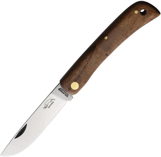 OTTER-Messer Small Hippekniep Folder Walnut 141 WNB by OTTER-Messer