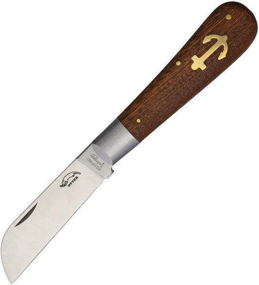 OTTER-Messer Large Anchor Knife Sapeli Wood 173 R by OTTER-Messer
