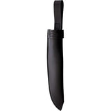 Otter Messer Boat Knife 901 R - Premium Satin Stainless Blade Full Tang With Smoked Oak Handle For Boating Pros by OTTER-Messer