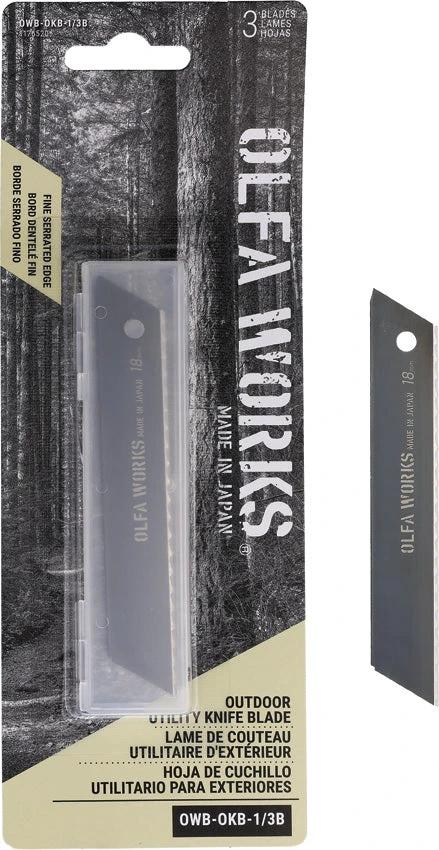 OLFA WORKS Outdoor Utility Blades 3PK 1176520 by OLFA WORKS