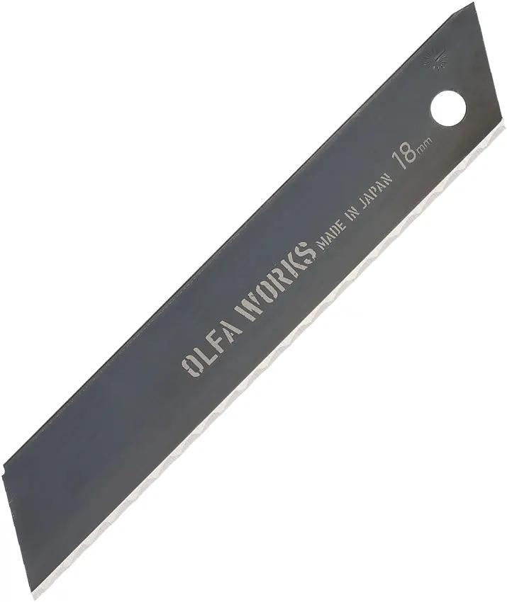 Olfa Works Outdoor Utility Blades - 3 Pack Serrated Carbon Steel Blades For Outdoor Knife Compatibility by OLFA WORKS