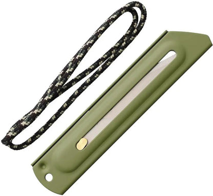 OLFA WORKS Utility Camp Knife OD 1178256 by OLFA WORKS