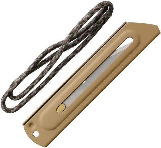 OLFA WORKS Utility Camp Knife Sand 1178252 by OLFA WORKS