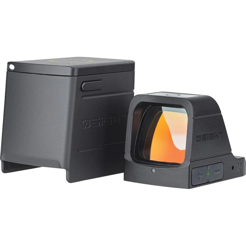 Olight Osight X Tactical Gun Sight Red Dot 3 MOA Dot 32 MOA Reticle Motion Sensor Enclosed Aluminum Universal Mount by Olight