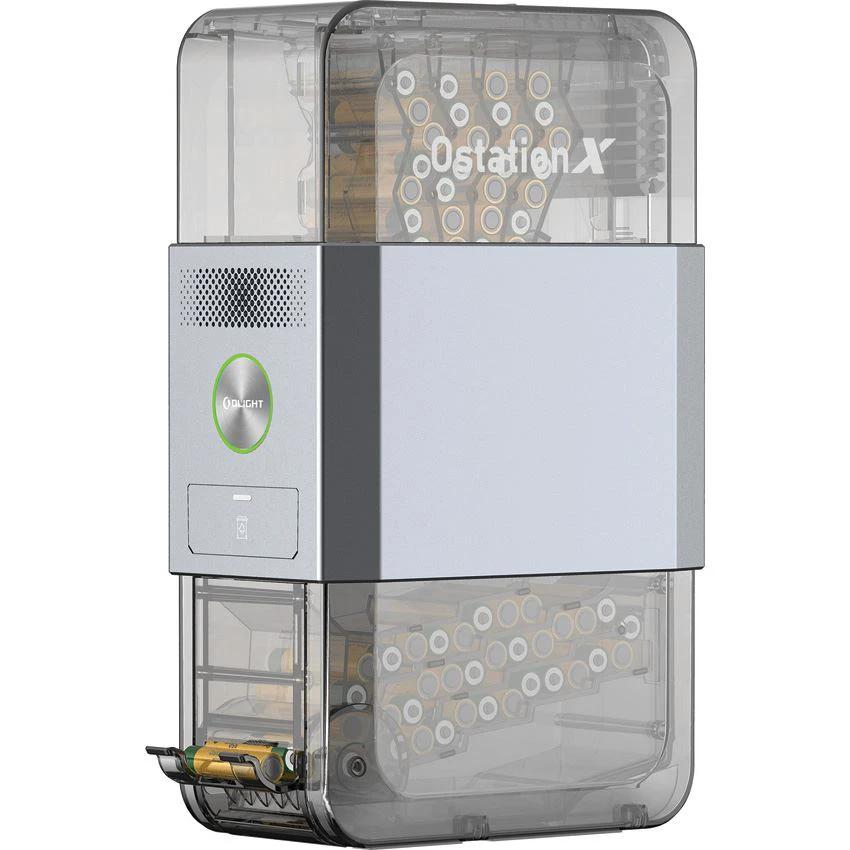 Olight Ostation X AAA Battery Charger For Pros With Auto Waterfall Charging And App Control Detachable 3 Compartment by Olight
