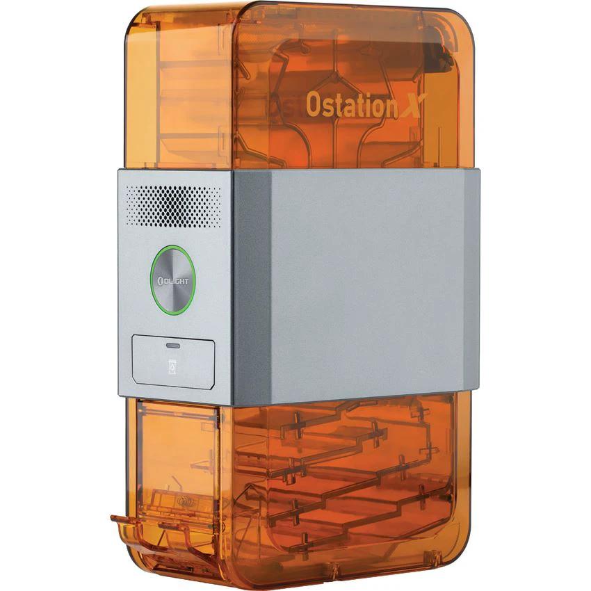 Olight Ostation X Auto Battery Charger For Tech Enthusiasts With App Control 32 Cell Capacity Waterfall Charging by Olight