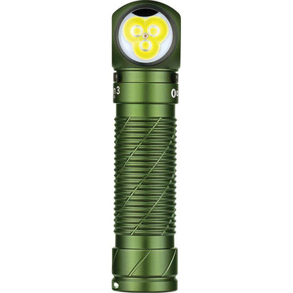 Olight Perun 3 Headlamp Rechargeable 160m Beam Waterproof Impact Resistant Dual LED Turbo High Modes For Explorers by Olight